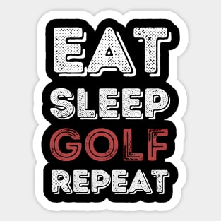 The golf father, funny golf, golf dad, golf lover Sticker